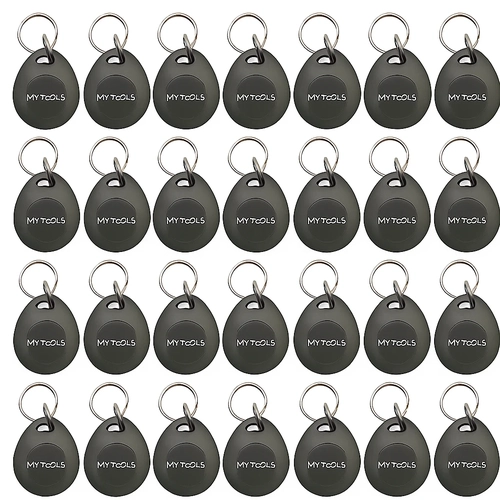 60 Chaveiros Aproximação Tag Rfid 13,56 Mhz My Tools