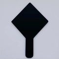 Espelho Preto M - Logo alto relevo inicial ou desenho