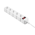 Protetor Eletronico C/ 5 Tomadas Branco Epe 205 4824200