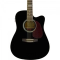 Violão Giannini Gf1d Ceq Eletroacústico Aço Preto