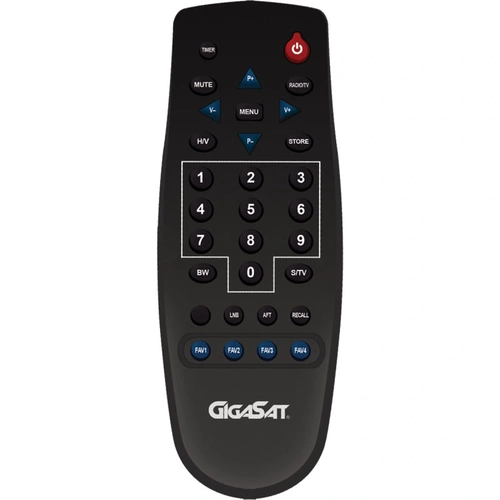 Controle Remoto P/ Receptor Marcas Gigasat/quasar/bedin/cromus/lemon Gigasat