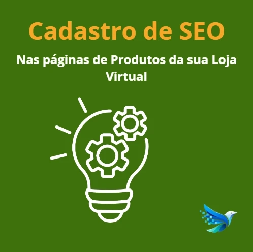 Cadastro de SEO nas Páginas de Produtos