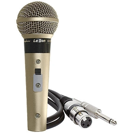 Microfone Profissional Sm58 P4 Champanhe