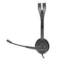 Headset Logitech H111 Analógico Estéreo Cinza - 981-000612-c