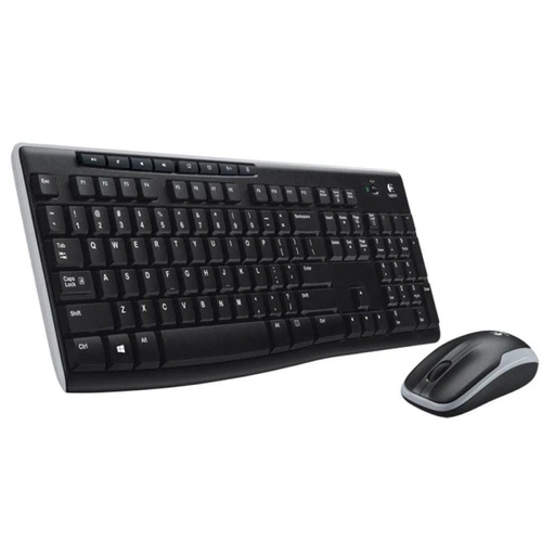 Kit Teclado e Mouse Sem Fio Wireless Logitech Mk270