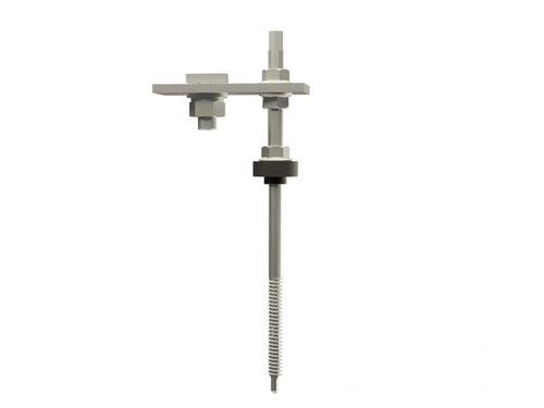 Estrutura Solar Fotovoltaico Estrutura 411930 Rs-298 Fixador Rosca Dupla Para Telha Fibrocimento Metal