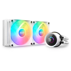 Water Cooler NZXT Kraken RGB 240mm Intel e AMD Branco - RL-KR240-W1
