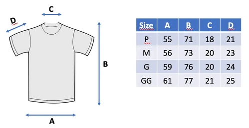 Camiseta Super Poder - Adulto Masculino