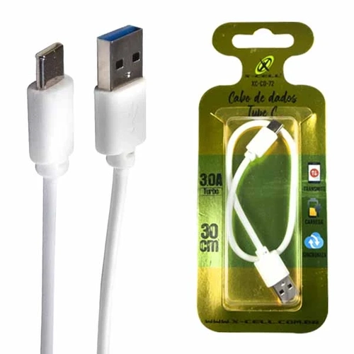 El/dados Usb 3.0 P/ Type-c 0.30cm (blister) Mod. Xc-cd-72