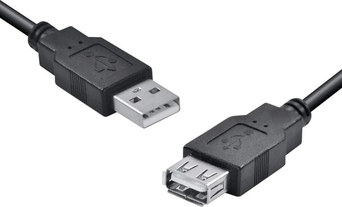 Cabo USB A Macho x USB A Fêmea 2.0 - 1.8m Extensor - Uamaf-18