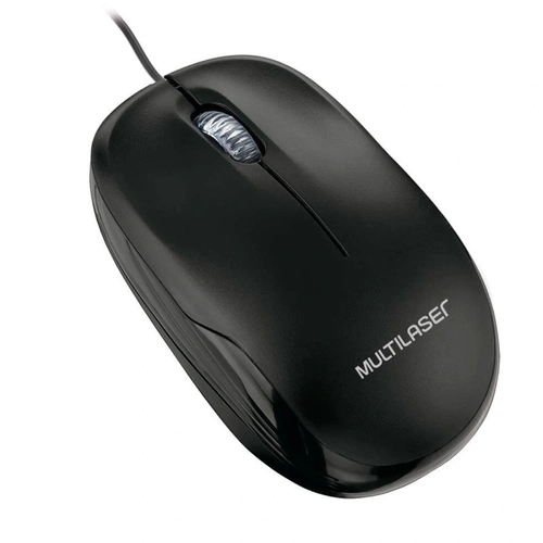 Mouse Óptico Classic Usb Mf200 1200dpi Preto -  Mo255