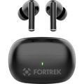 Fone De Ouvido Fortrek Bluetooth Sem Fio Preto - Hws1
