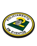 Breve emborrachado Policiamento em eventos - Amarelo