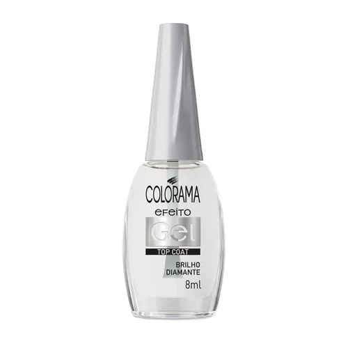 Esmalte Colorama Efeito Gel Top Coat Brilho Diamante 8ml