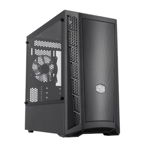 Gabinete Masterbox Mb311l Lateral Em Vidro Temperado, Frontal Tela - Mcb-b311l-kgnn-s00