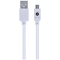 Cabo Vinik USB x Micro USB B 2.0 1 Metro Branco MUSB-1 - 31455