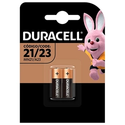 Pilha Alcalina 12v Mn21/a23 (com 2 Pilhas) Duracell