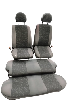 Jogo de bancos completo Uno Mille 1.0 2005/2006 (ID:683)