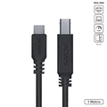 Cabo Para Impressora Usb-c Tipo-c Para Usb-b 3.0 Pcyes 1 Metro Preto - P3ucbp-1