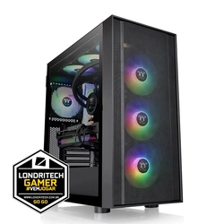 Computador Londritech Ryzen 7 7800X3D, B650M,  Memória 16GB, SSD 1TB Nvme, Vídeo RTX5050, Fonte 800W, Water Cooler 360MM