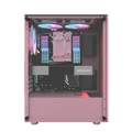GABINETE HYRAX ATX HGB200P ROSA 