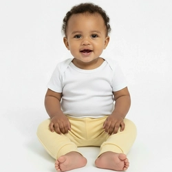 Mijão 100% Algodão Bebê Taita Unissex - Amarelo