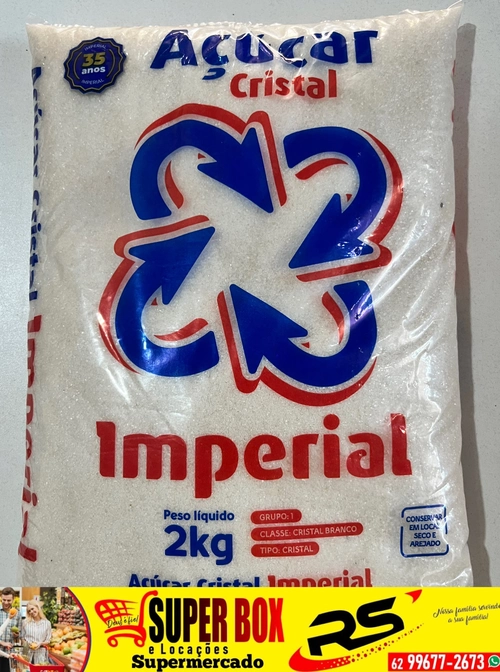 Açúcar Cristal Imperial 2kg