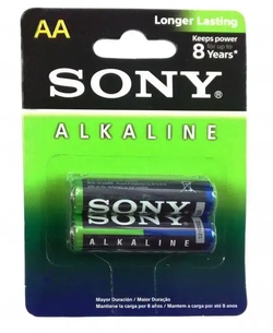 PILHA AA ALCALINA CARTELA C/ 2UN - SONY