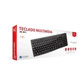 Teclado C3TECH USB Multimidia ABNT2- KB-M31BK