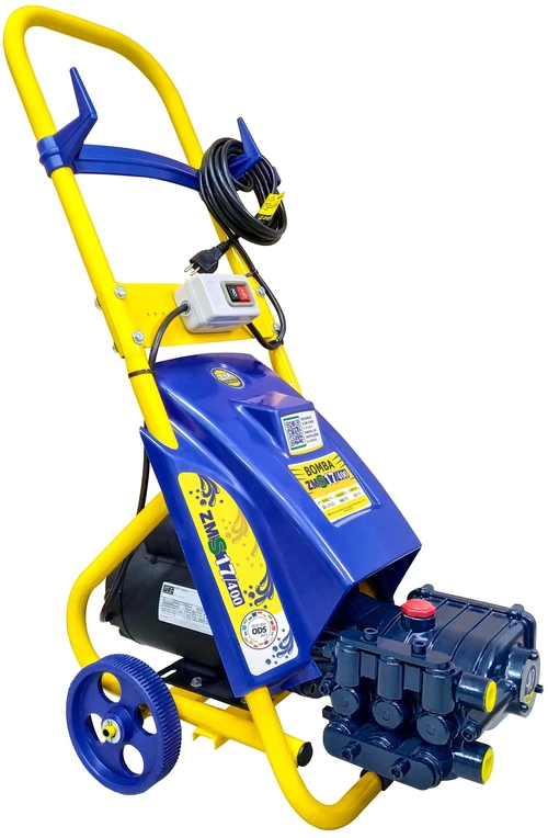 Bomba ZM-S 17/400 Completa Média Pressão - Motor WEG - Mono 220V