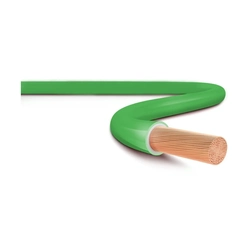 Cabo Flexivel 6,00mm Verde Rolo com 100M