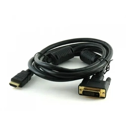 Cabo Dvi 24+1 P/ Hdmi Macho 1.5m Preto Ref. Cdm-08