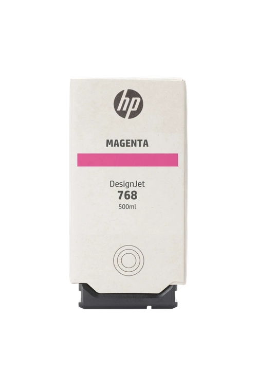 Cartucho De Tinta Hp 768 Magenta Pluk 500ml - 4s5b3a