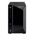 Storage NAS Asustor- 2 baias AS3302T (Realtek RTD1296, 2GB DDR4, 1x 2.5GbE LAN, 2x SATA3, sem discos)