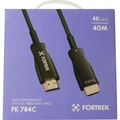 Cabo Hdmi Fibra Óptica 4k Fk 784c 40m Fortrek
