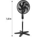 Ventilador De Coluna Arno Essential 40cm 6 Pás 140w Ve2c 110v