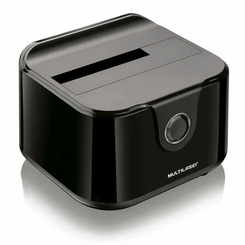 Docking Station Multilaser Para Hd 25 Pol, /35 Pol, Sata Com 1 Baia Usb 3,0 Plug - GA125