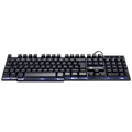 Teclado Gamer Hydra 107 Teclas + 12 Multimídia Com Led Azul Sensação Tecla Mecânica - Gt700