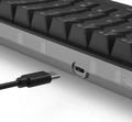 Teclado Gamer Mecanico Redragon Akali 60% RGB Preto - K642-rgb PT Brown