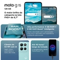 Smartphone Motorola Xt2521-2 G15 Azul 4gb 128gb - Pb6d0065br