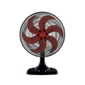 Ventilador Osc Mesa Turbo 6 50cm 6 Pás - 220v - Preto/vermelho