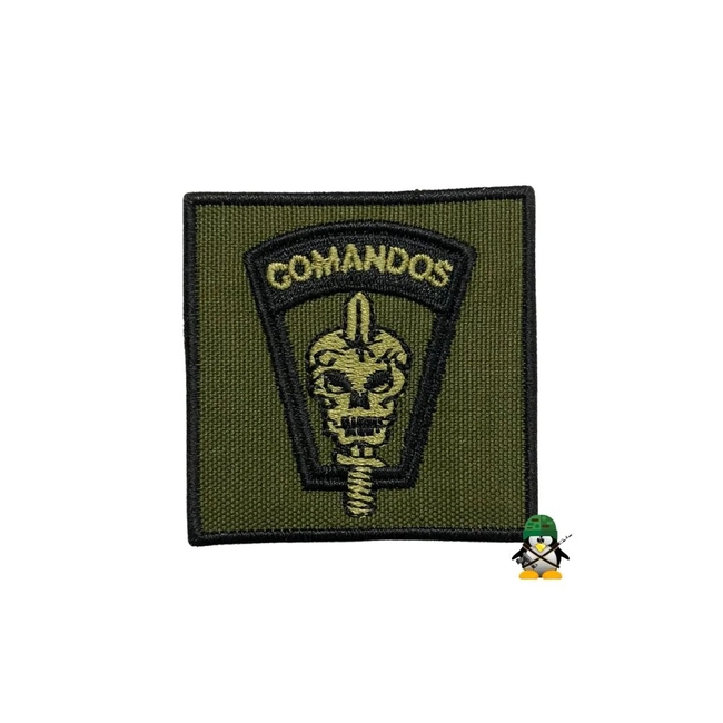 Distintivo de Bolso Bordado de Baixa Visibilidade (Comandos)