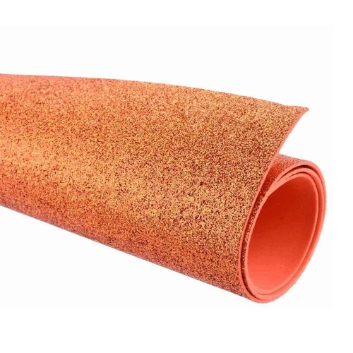 EVA Glitter Laranja 1,5mm 60x40