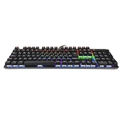 Teclado Mecânico Gamer HP USB GK100 Preto - Layout ABNT2 Led RGB