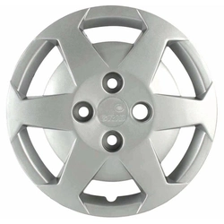 Calota Grid Aro 14p 012cb-pta Prata Chevrolet Meriva Cubo Baixo