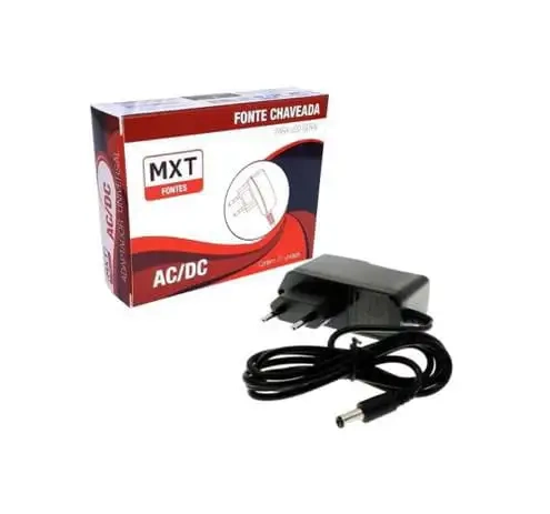 Fonte chaveada mxt 9V 1A