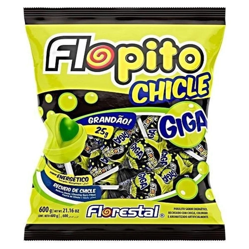 Pirulitos De Energético Flopito 600g