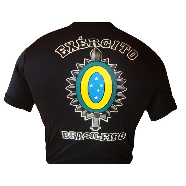 Camiseta Estampada Símbolo EB (Preta) G