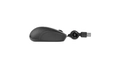 Mouse Com Fio Retrátil Mr100 Usb 1200 Dpi Preto - Mo231