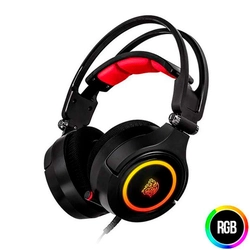 Headset TT Esports Cronos Riing, RGB, Preto, 7.1 Digital 3D - HT-CRA-DIECBK-20